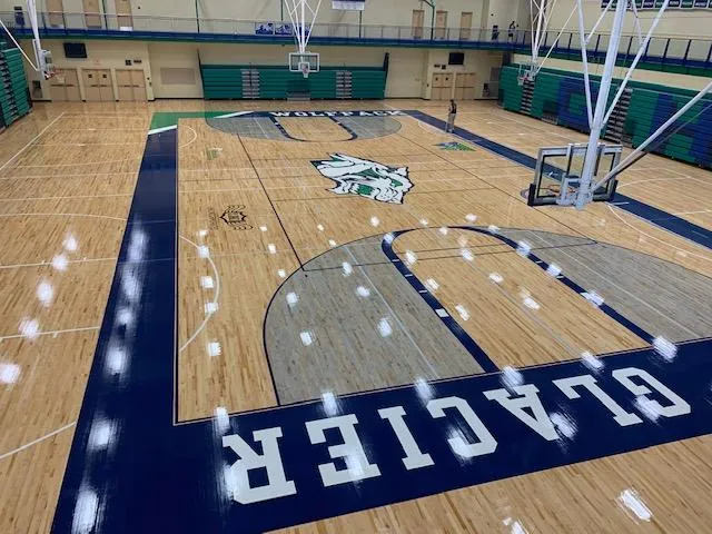 A fantastic looking floor in Kalispell, Montana.